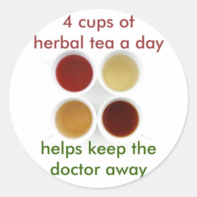herbal tea stickers (Front)