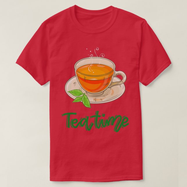 herbal tea time T-Shirt (Design Front)