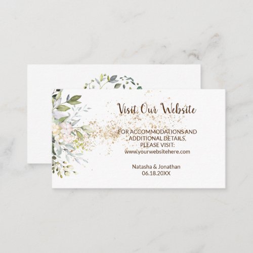 Herbal Visit our website Wedding insert card