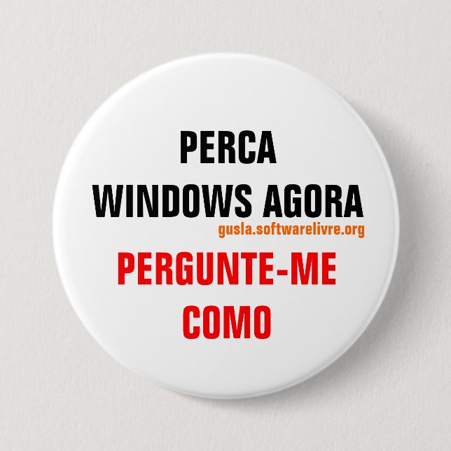 Herbalinux Button (Front)