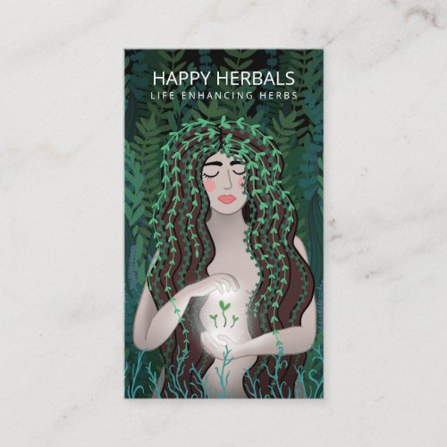 Herbalist Business Card