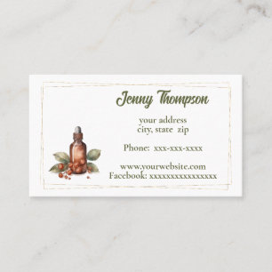 Herbalist Business Card