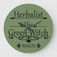 Herbalist green witch magic natural medicine