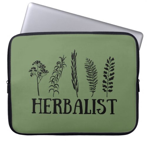 herbalist laptop sleeve