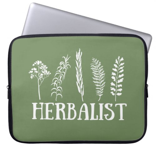 herbalist laptop sleeve