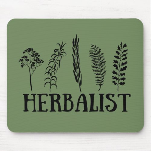 herbalist mouse pad