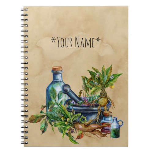 Herbalists Collection Notebook