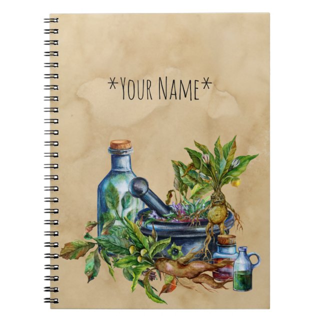 Herbalist's Collection Notebook (Front)