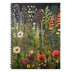 Herbalist's Garden Embroidered Notebook & Journal
