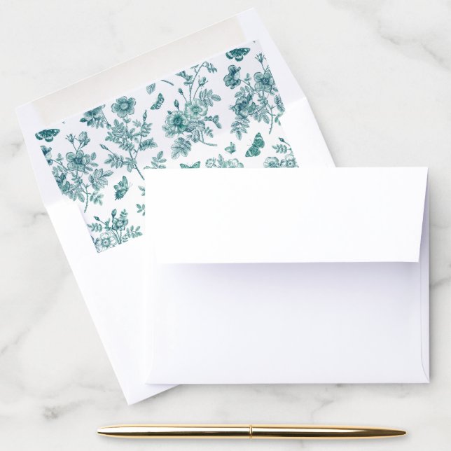 Herbarium Toile Envelope Liner (Desk)