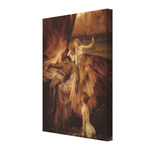 Herbert Draper - The Lament For Icarus Canvas Print | Zazzle