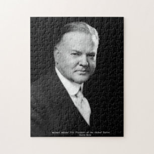 Herbert Hoover 31st President US Jigsaw Puzzle