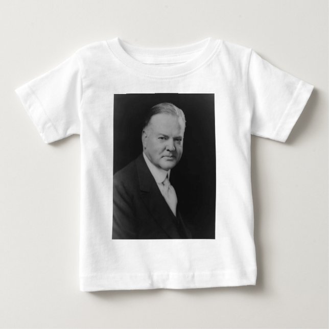 Herbert Hoover Baby T-Shirt (Front)
