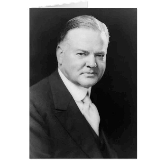 Herbert Hoover Card