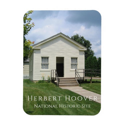 Herbert Hoover Childhood Schoolhouse Iowa Magnet