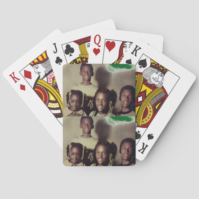 Herbert Hunter, Jr.'s Gang Poker Cards (Back)