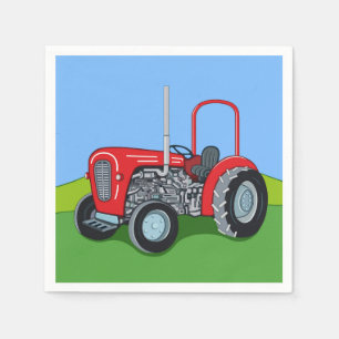 Herbert the Tractor Napkins