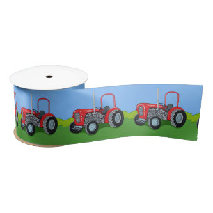 Herbert the Tractor Satin Ribbon