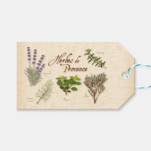 Herbes de Provence Gift Tags