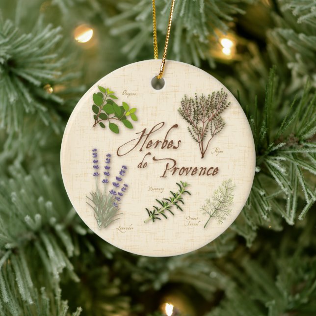 Herbes de Provence Ornament (Tree)