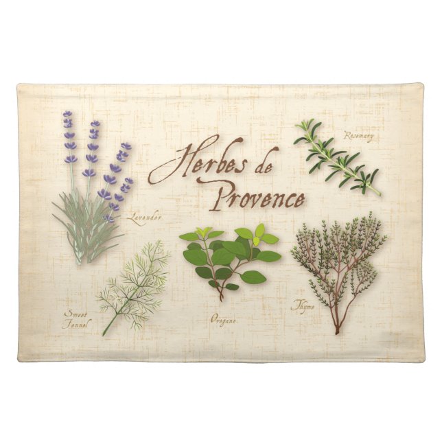 Herbes de Provence Placemat (Front)