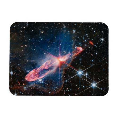 Herbig_Haro 4647 James Webb Space Telescope Image Magnet