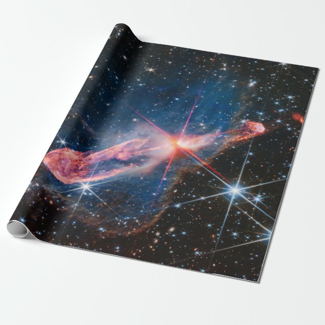 Herbig-Haro 46/47 Wrapping Paper (Unrolled)