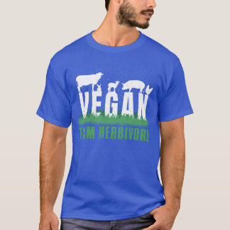 Herbivore Farm Animals Vegetable Vegetarian Vegan T-Shirt