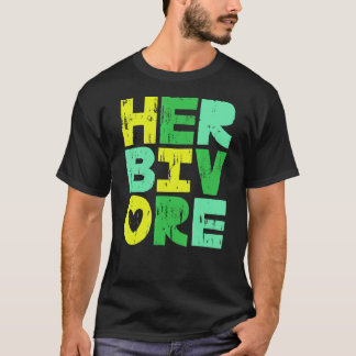 Herbivore Heart  Vegan Clothing By The Dharma Stor T-Shirt