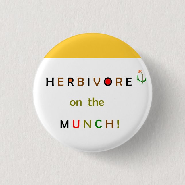 Herbivore on the Munch Button (Front)