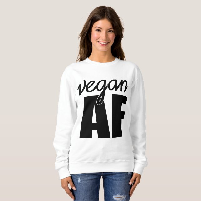 Herbivore | Vegan AF Sweatshirt (Front Full)
