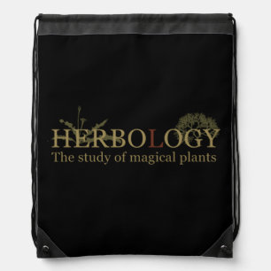 herbology drawstring bag