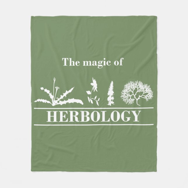 herbology fleece blanket (Front)
