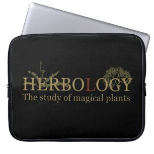 herbology laptop sleeve