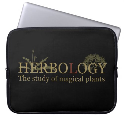 herbology laptop sleeve