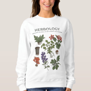HERBOLOGY PLANTS Gardening Plants Botanical Lover Sweatshirt