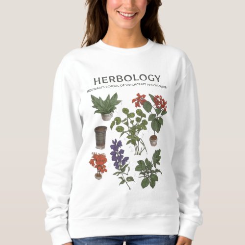 HERBOLOGY PLANTS Gardening Plants Botanical Lover  Sweatshirt