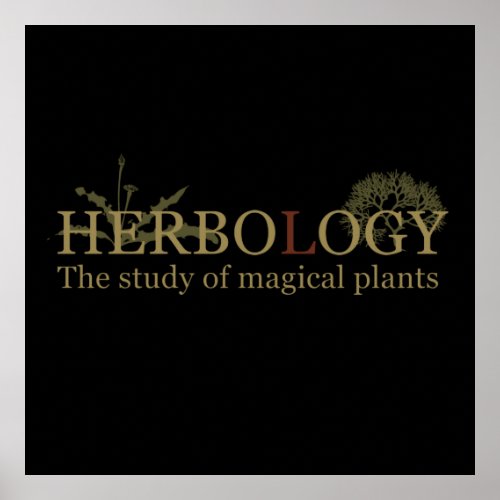 herbology poster