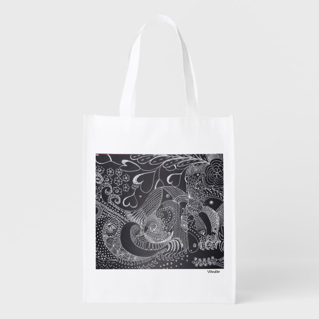 Herbruikbare Boodschappentas Grocery Bag (Front)