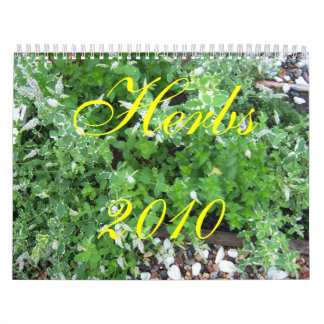 Herbs 2010 calendar