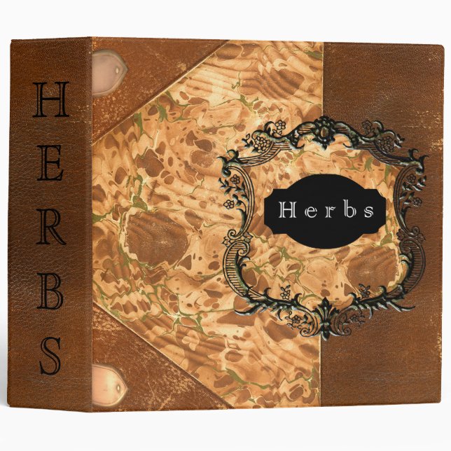 Herbs 3 Ring Binder (Front/Spine)