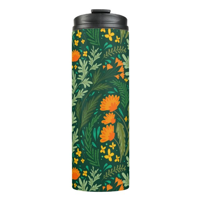 Herbs and flowers of the fields thermal tumbler (Front)
