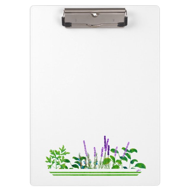 Herbs and Lavender Clip Board (Front)