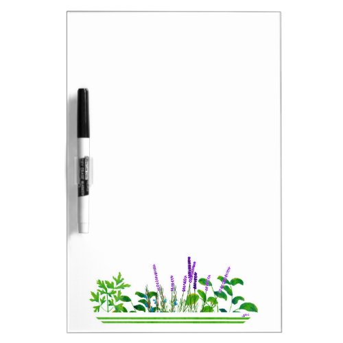 Herbs and Lavender Dry Erase Board