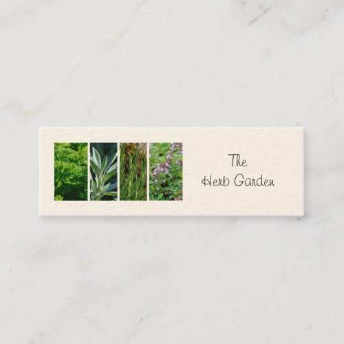 Herbs business card