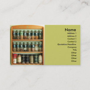 Herbs Business CXard Card