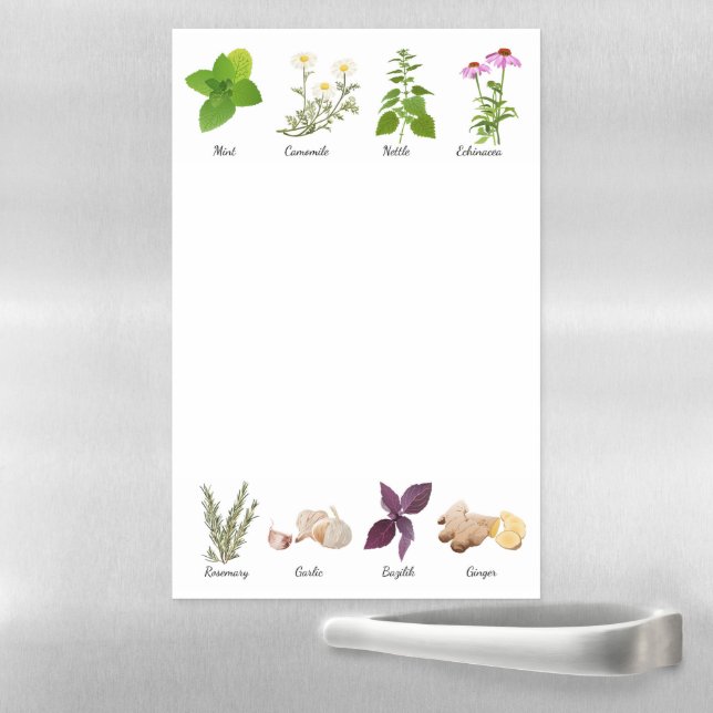 Herbs Magnetic Dry Erase Magnetic Dry Erase Sheet (In Situ)