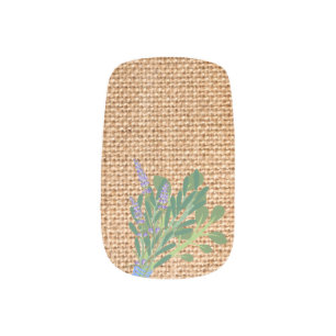 Herbs Minx Nail Art