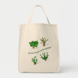 Herbs of Parsley, Sage, Rosemary and Thyme Tote Bag