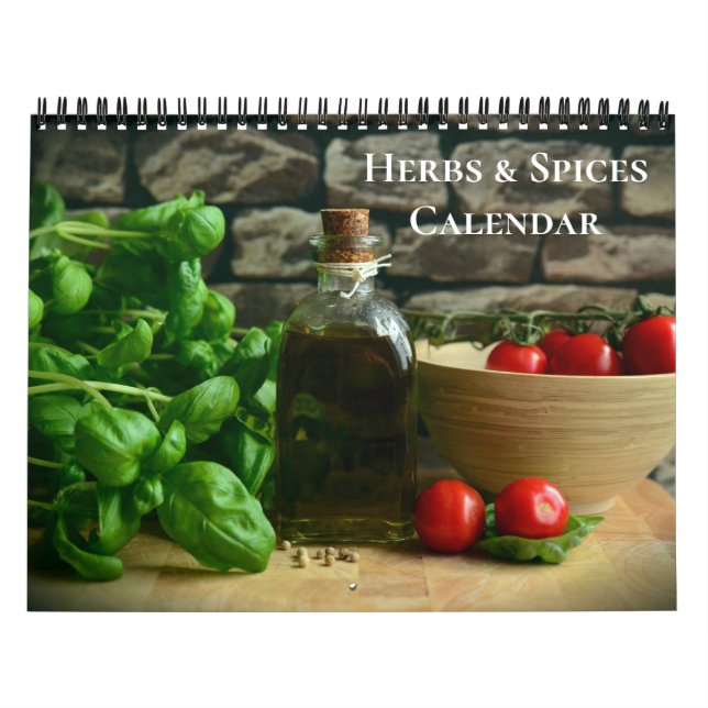 Herbs & Spices Calendar (Cover)
